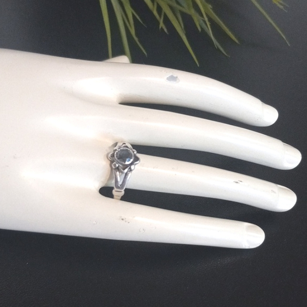 925 hematite ring - Picture 6 of 8